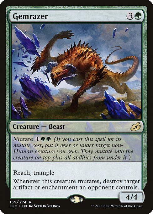 Gemrazer (Foil) - Ikoria: Lair of Behemoths