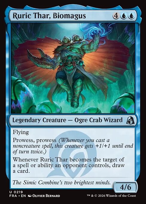 Ruric Thar, Biomagus (Foil) - Reality Fracture
