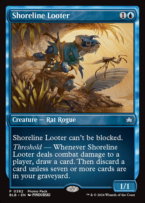 Shoreline Looter (Foil) - Promo Pack: Bloomburrow
