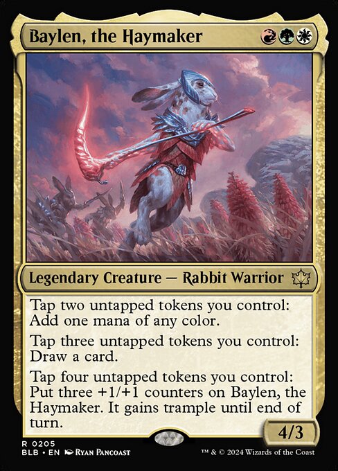 Baylen, the Haymaker - Bloomburrow