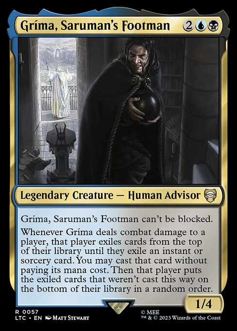 Grima, Saruman's Footman - Commander: The Lord of the Rings: Tales of Middle-earth