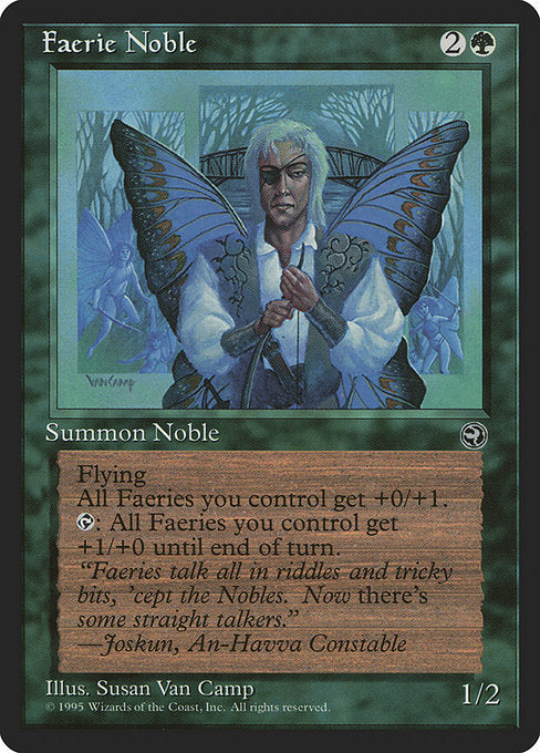 Faerie Noble - Homelands