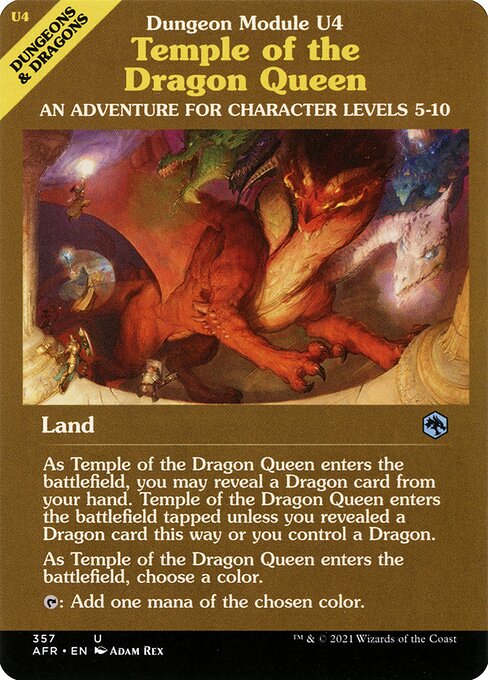 Temple of the Dragon Queen (Dungeon Module) – North Valley Games