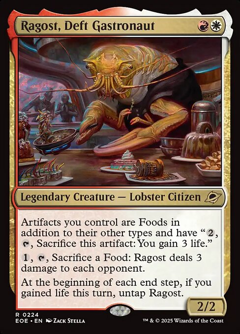 Ragost, Deft Gastronaut (Foil) - Edge of Eternities
