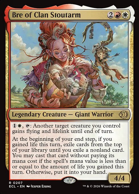 Bre of Clan Stoutarm (Foil) - Lorwyn Eclipsed