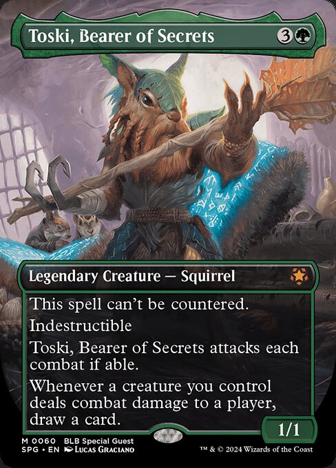 Toski, Bearer of Secrets (Borderless) - Special Guests
