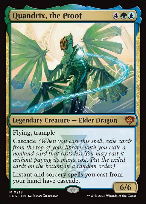 Quandrix, the Proof (Foil) - Secrets of Strixhaven