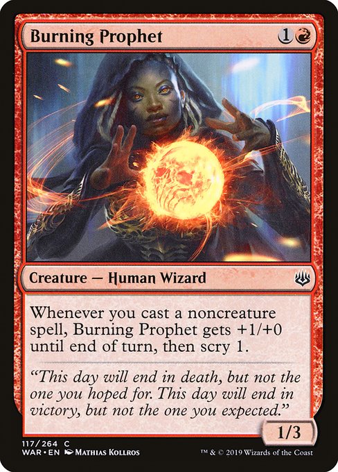 Burning Prophet - War of the Spark