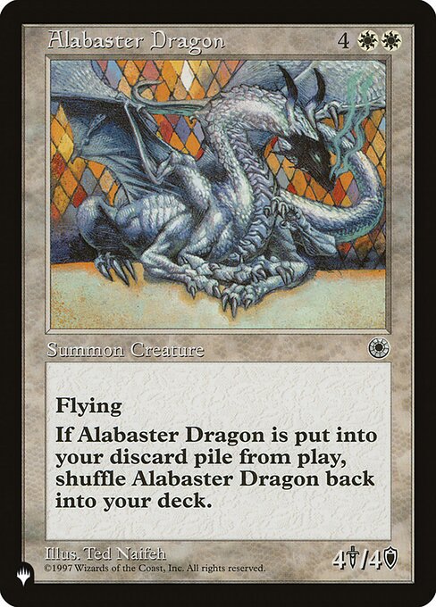 Alabaster Dragon - The List Reprints