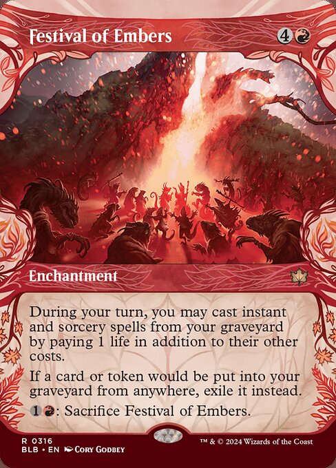 Festival of Embers (Showcase) - Bloomburrow