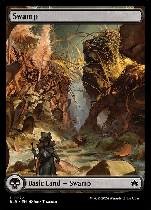 Swamp (0272) (Foil) - Bloomburrow