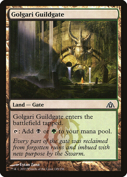 Golgari Guildgate (Foil) - Dragon's Maze
