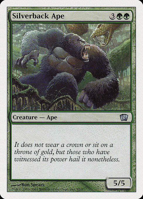 Silverback Ape - 8th Edition