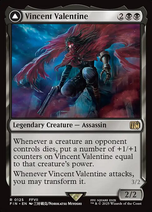 Vincent Valentine (Foil) - FINAL FANTASY