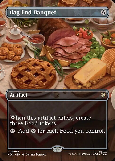 Bag End Banquet (Borderless) - The Hobbit: Eternal-Legal