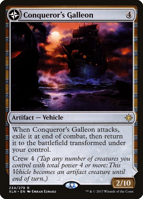 Conqueror's Galleon (Foil) - Ixalan