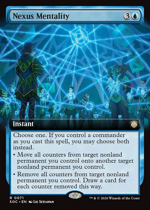 Nexus Mentality (Extended Art) - Commander: Secrets of Strixhaven