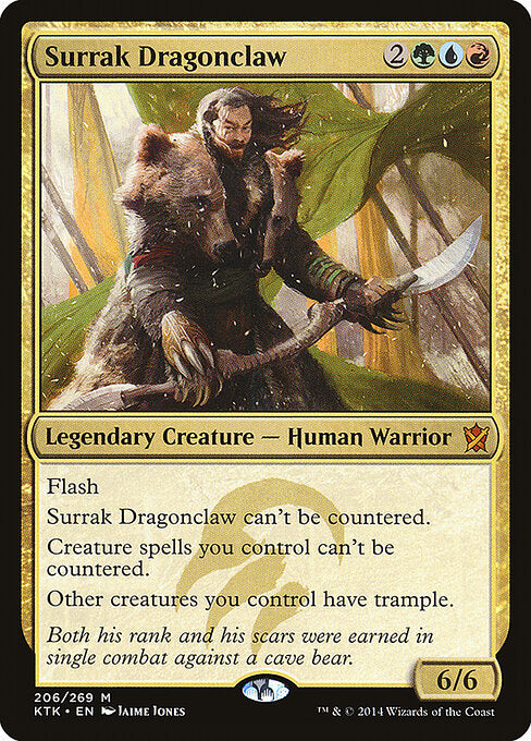 Surrak Dragonclaw (Foil) - Khans of Tarkir