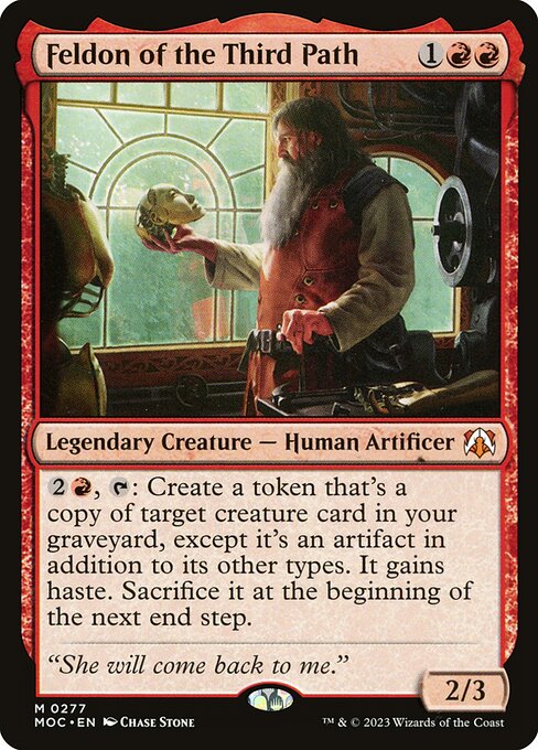 Feldon of the Third Path - Commander: March of the Machine
