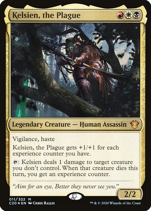 Kelsien, the Plague (Foil) - Commander 2020