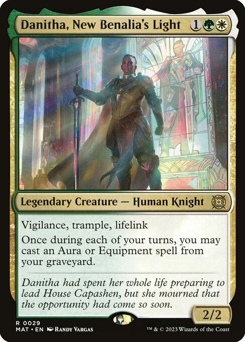 Danitha, New Benalia's Light (Foil) - March of the Machine: The Aftermath