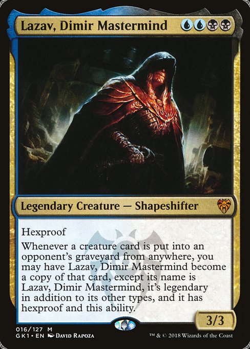 Lazav, Dimir Mastermind - Guilds of Ravnica: Guild Kits