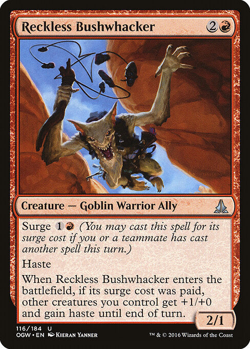 Reckless Bushwhacker (Foil) - Oath of the Gatewatch
