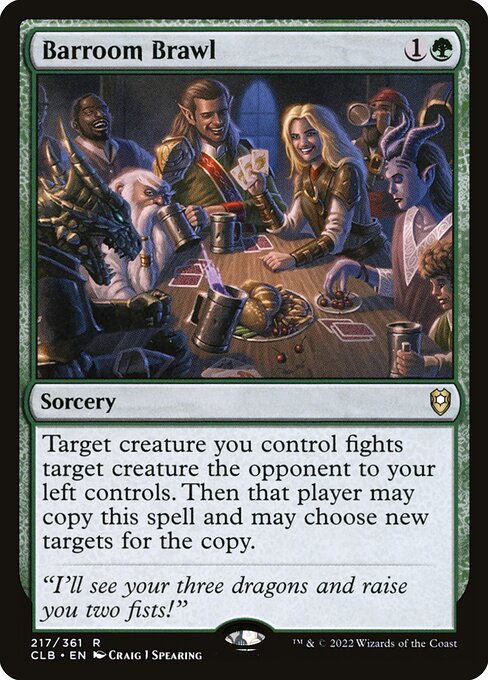 Barroom Brawl - Commander Legends: Battle for Baldur's Gate