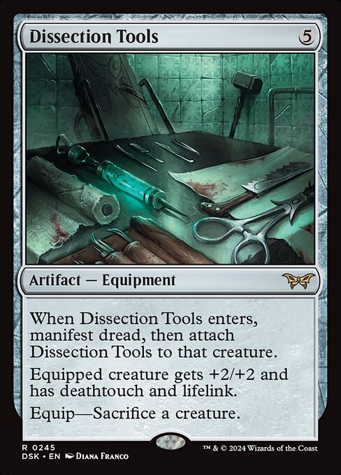 Dissection Tools (Foil) - Duskmourn: House of Horror