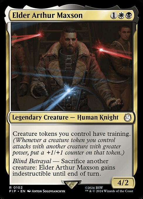Elder Arthur Maxson - Universes Beyond: Fallout