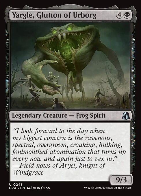 Yargle, Glutton of Urborg (Foil) - Reality Fracture