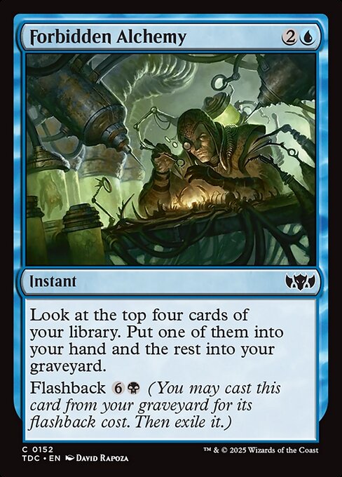 Forbidden Alchemy - Commander: Tarkir: Dragonstorm