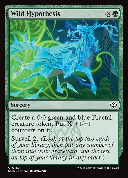 Wild Hypothesis - Secrets of Strixhaven