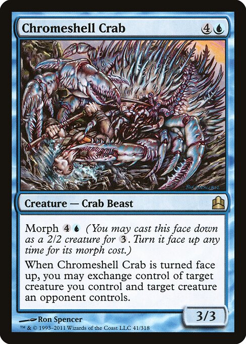 Chromeshell Crab - Commander