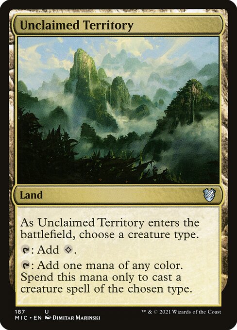 Unclaimed Territory - Commander: Innistrad: Midnight Hunt