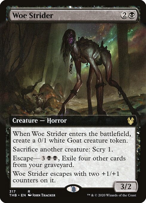 Woe Strider (Extended Art) - Theros Beyond Death