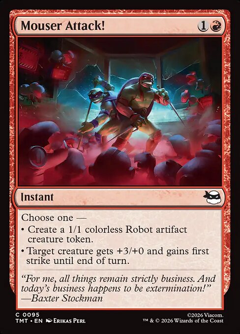 Mouser Attack! (Foil) - Teenage Mutant Ninja Turtles
