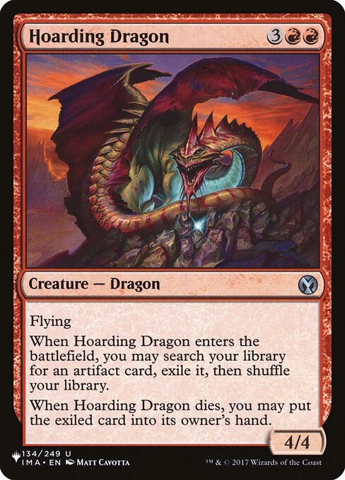 Hoarding Dragon - The List Reprints