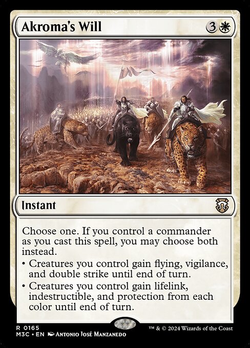 Akroma's Will - Commander: Modern Horizons 3