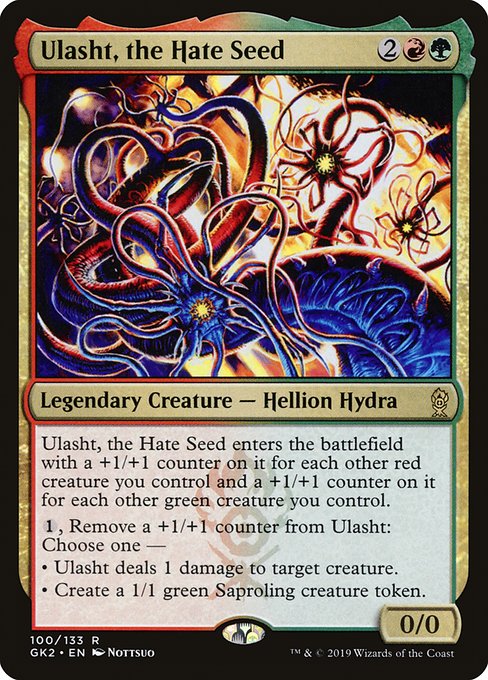 Ulasht, the Hate Seed - Ravnica Allegiance: Guild Kits
