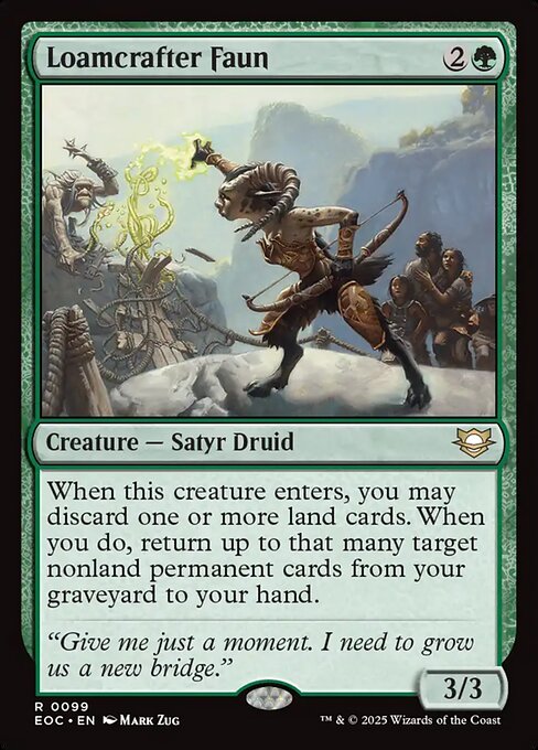 Loamcrafter Faun - Commander: Edge of Eternities