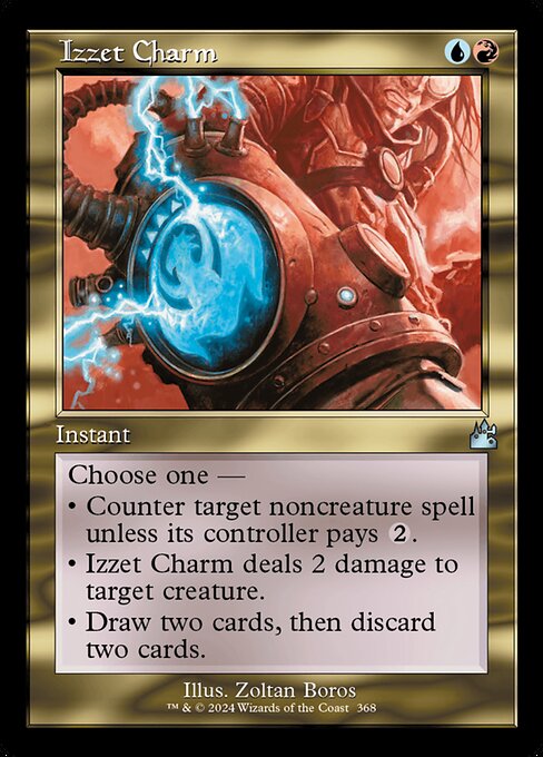 Izzet Charm (Retro Frame) (Foil) - Ravnica Remastered