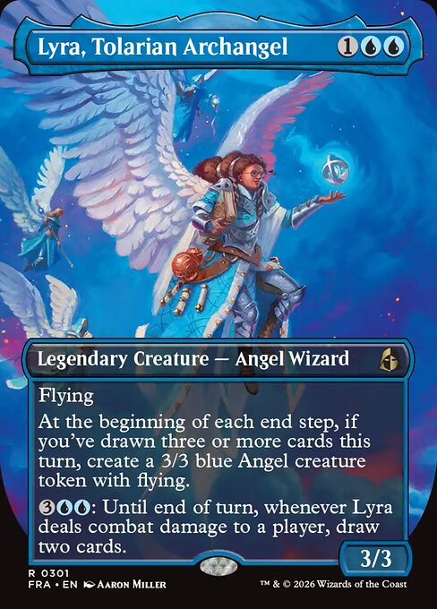 Lyra, Tolarian Archangel (Borderless) - Reality Fracture