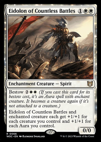 Eidolon of Countless Battles - Commander: Wilds of Eldraine