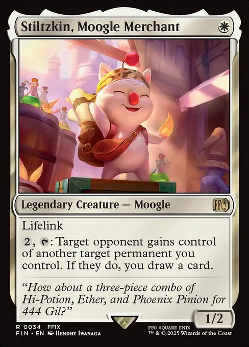 Stiltzkin, Moogle Merchant (Foil) - FINAL FANTASY