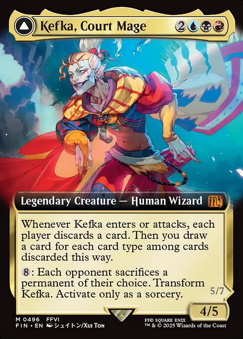 Kefka, Court Mage (Extended Art) - FINAL FANTASY