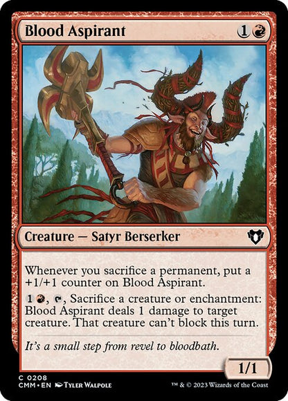 Blood Aspirant - Commander Masters