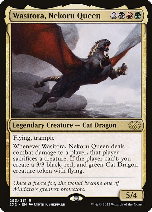 Wasitora, Nekoru Queen - Double Masters 2022