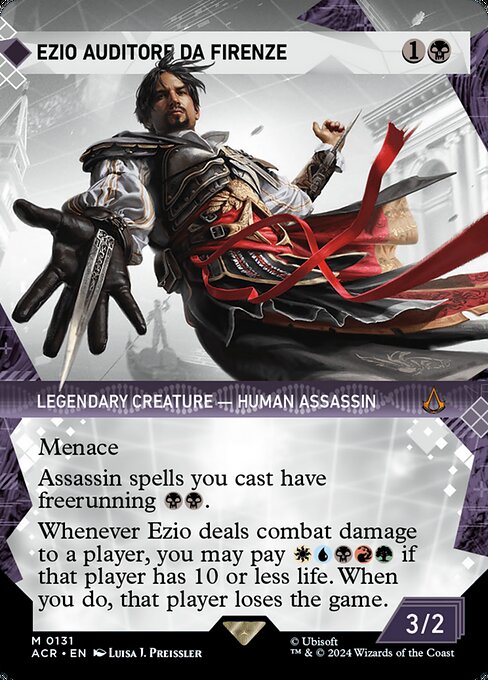 Ezio Auditore da Firenze (Showcase) - Universes Beyond: Assassin's Creed
