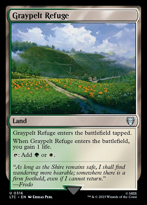 Graypelt Refuge - Commander: The Lord of the Rings: Tales of Middle-earth